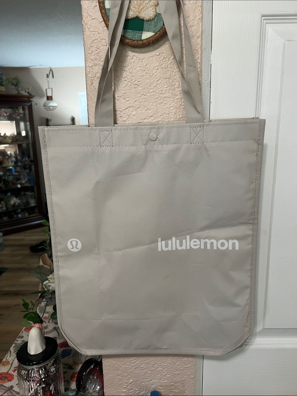 New lululemon athletica Light Gray Everyday Tote with Logo